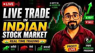 Live Intraday trading Recording l Share Market video l Open Trading l Intraday Trading l 09 Jan 26 l