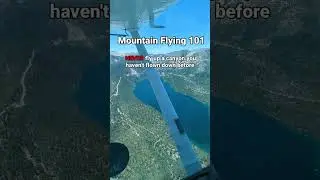 Mountain flying 101 #shorts