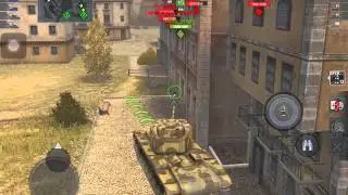 WoT Blitz: KV4-VK 45.02A platoon at old Middleburg