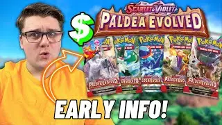 Everything You NEED To Know About PALDEA EVOLVED! EARLY