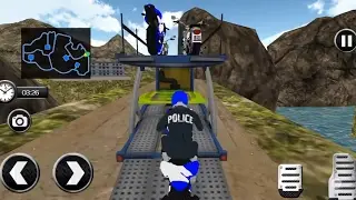 Crazy OffRoad Police Bike Transport (by The Game Storm Studios) Best Android Gameplay FHD- New 2017