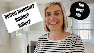 YOU FOUND ME!  Are you a Detroit real estate investor?  Renter?  Seller?  You need to know ME!