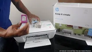 HP DESKJET 2720 НАСТРОЙКА ПРОЦЕССА КОНТЕЙНЕРОВ ДЛЯ ЧЕРНИЛ