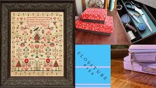 Flosstube #294 Cohana Sewing Boxes, Lucy Barber, Hand & Lock Cases and lots more