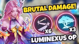 BRUTAL DAMAGE! LUMINEXUS + BEYOND THE CLOUDE META BUILD - MCGG GAMEPLAY