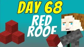 finishing touches   a big red roof
