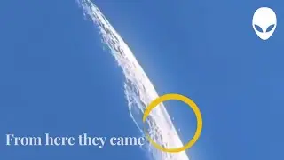 Moon zoom with strange things caught.