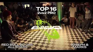 Red Bull Bc One All Stars vs Joseph & Marks | Top 16 | 2vs2 Pro | BREIQ 2025