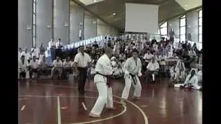Combats équipe de France Shotokan. Anniversaire 40 ans Israel Shotokan, 2010.