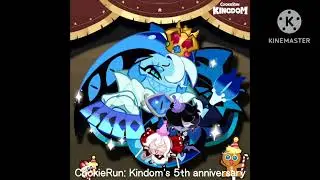 CookieRun: Kindom's 5th anniversary cookies🎉🥳#crk#cookierunkingdom#shots