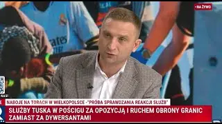 Bąkiewicz: rząd Tuska działa przeciwko własnemu narodowi i pomaga tym, kt&oacute;rzy stosują akty dywersji