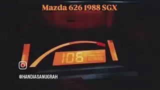 Mazda 626 SGX tahun 1988 Terawat Pribadi Istimewa