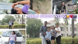 Sunday Reels Shoot Vlog📷😊&hearts;️#kashishpatel #dancepractice #newvlog #viralvlog #vlogger #trendingvlog