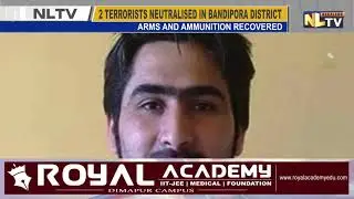 TWO TERRORIST NEUTRALISED IN ENCOUNTER IN JAMMU AND  KASHMIR