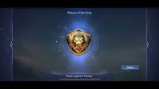 Reaching legend in moba legends for the first time