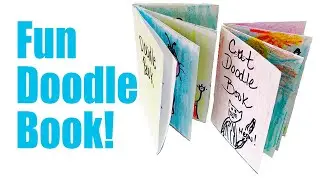 Книга для рисования с одним листом бумаги