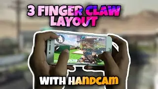 3 FINGER CLAW WITH HANDCAM | Best Call of Duty Mobile Settings | RajuBhai Gaming |