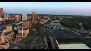 Stone Arch Bridge Minneapolis, MN Sunrise