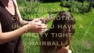 S&aring;dan bruger man Lock Powder til at opstramme l&oslash;se h&aring;r | Raw Roots Dreadcare