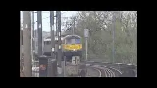 86637 + 86613 Pass Manningtree working 4M87 8/4/14