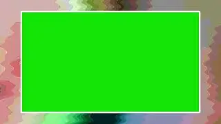 COLORFUL PICTURE FRAME GREEN SCREEN EFFECT 1063