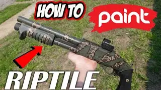 HOW TO PAINT RIPTILE CAMOUFLAGE