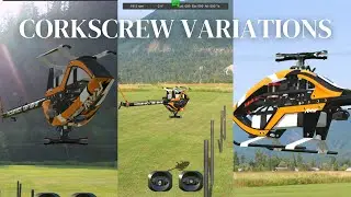 Corkscrew Variations. RC Helicopter Tips & Tricks!