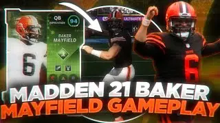 TOTW BAKER MAYFIELD GAMEPLAY! TOTW BAKER MAYFIELD GAMEPLAY! MADDEN 21 TOTW