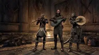 The Elder Scrolls Online: Firesong Lute Performance - Vastyr Fisherfolk Song