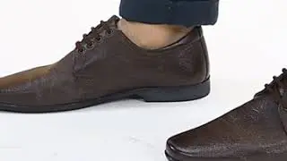 Solid Lace-Up Formal Shoes