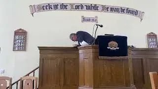 Draperstown Presbyterian Sunday service, Rev Trevor Boyd Why does a good God Allow Suffering?