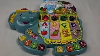 VTech Touch and Teach Elephant Electronic Interactive Toy Educational Learning