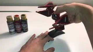 Star Wars Micro Machines Action Fleet Royal Tie Interceptor Custom