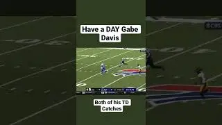 BOTH Gabriel Davis INSANE Touchdown Catches VS Steelers
