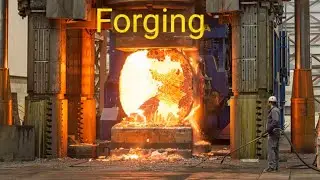 What is Forging ?Open die forging ,Close die forging ,press forging ,hammer forging.#forging #steel
