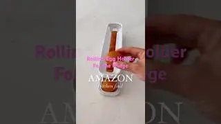 Rolling egg holder for the fridge. Link for the item on the description.