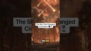 The Sky That Changed Civilization 🌌⏳ #scienceshorts #lifeonearth #earthplanet