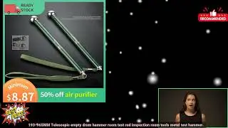 3256804371924653 Telescopic Thickening Hollow Drum Hammer Self defense Hammer Multi fun