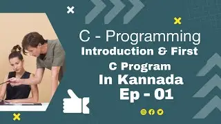 C-Programming || Introduction and First C Program || Ep-01 || #cprogramming #coding