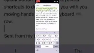 SlideCut Tweak for keyboard, speak shortcut. Space + S