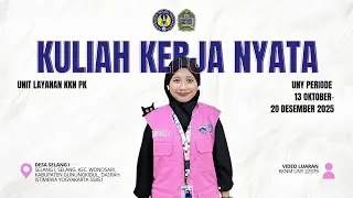 VIDEO LUARAN KKN UNY 2025 || BINTANG AMANDA CHARRYS|| KKNM-22979 || DUSUN SELANG 1