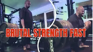 Get BRUTALLY Strong With ONLY 2 Exercises (Zercher Squats + Deficit Deadlifts)