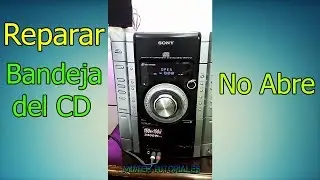 Reparar Bandeja De CD NO ABRE - Mixter Tutoriales