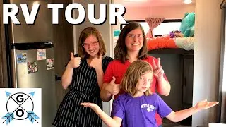 RV INSIDE TOUR | FULL TOUR OF FOREST RIVER WILDWOOD 29VBUD | Getting Out RV Adventures Episode 13