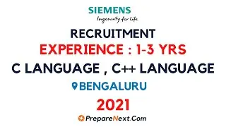 Siemens EDA Off Campus Drive 2021 | IT Job | Engineering Job