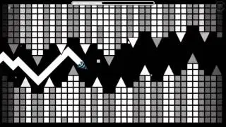 Geometry Dash: Death Corridor Wave 54%