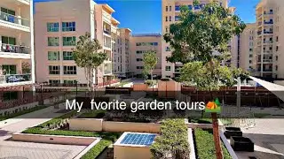 My new house mini garden tours🏕🏡#house#tours#dubai 