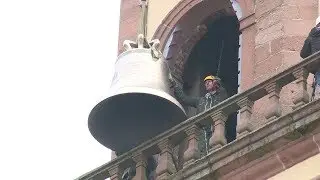 Une nouvelle cloche pour l'abbatiale d'Ebersmunter