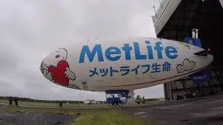 Snoopy J airship - Metlife Japan event Taiki 2015 - Toshi International fims