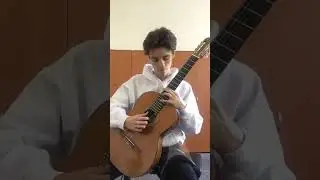 Ida Presti etuda no.2 from cycle Six &Eacute;tudes  for guitar.🎸